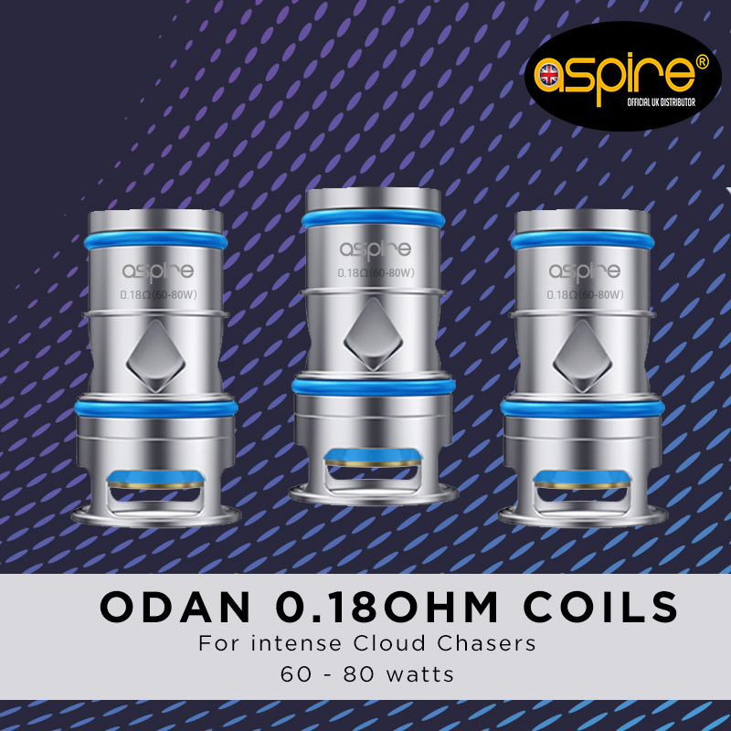 Résistance ODAN 0,18Ω/x3-Aspire