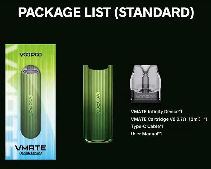 KIT VMATE INFINTY ED. 900mAh-Voopoo