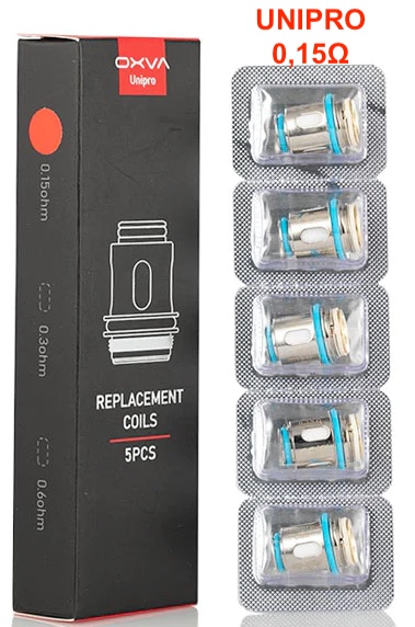 Résistances UNIPRO-0,15Ω/x5-Oxva