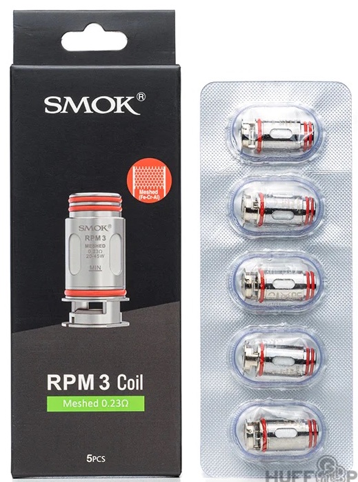 Résistances RPM3 0.23Ω/x5-Smok