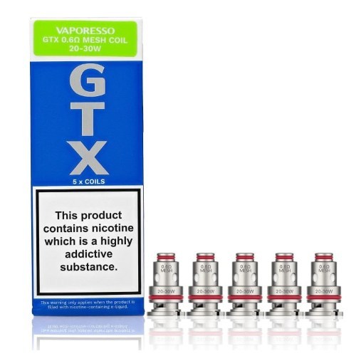 Résistances GTX 0,6Ω Mesh/x5-Vaporesso