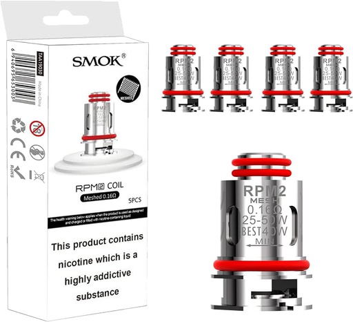 Résistances RPM2-0,16Ω (x5)-Smok