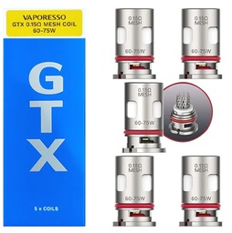 Résistances GTX 0,15Ω Mesh (x5)-Vaporesso