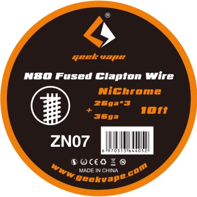 Fil Résistif N80 Fused Clapton-ZN