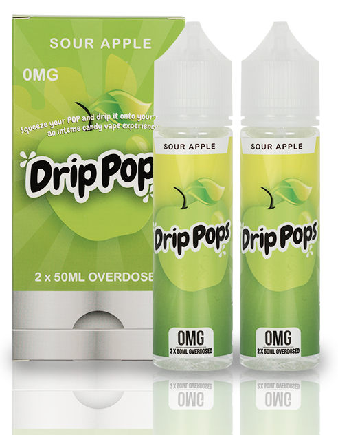 DRIP POPS-Apple Sour.50ml